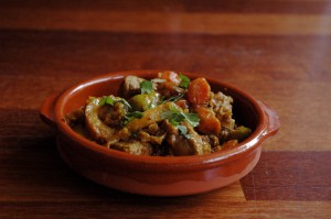 Tajine de veau olives et citron