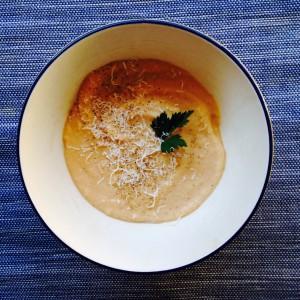 Soupe de pomme de terre au fromage